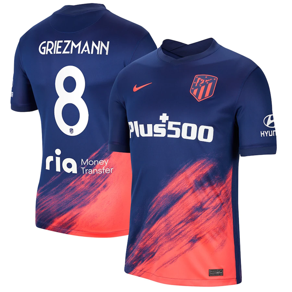 Camiseta Atlético De Madrid Griezmann 8 2ª Equipación 2021-2022